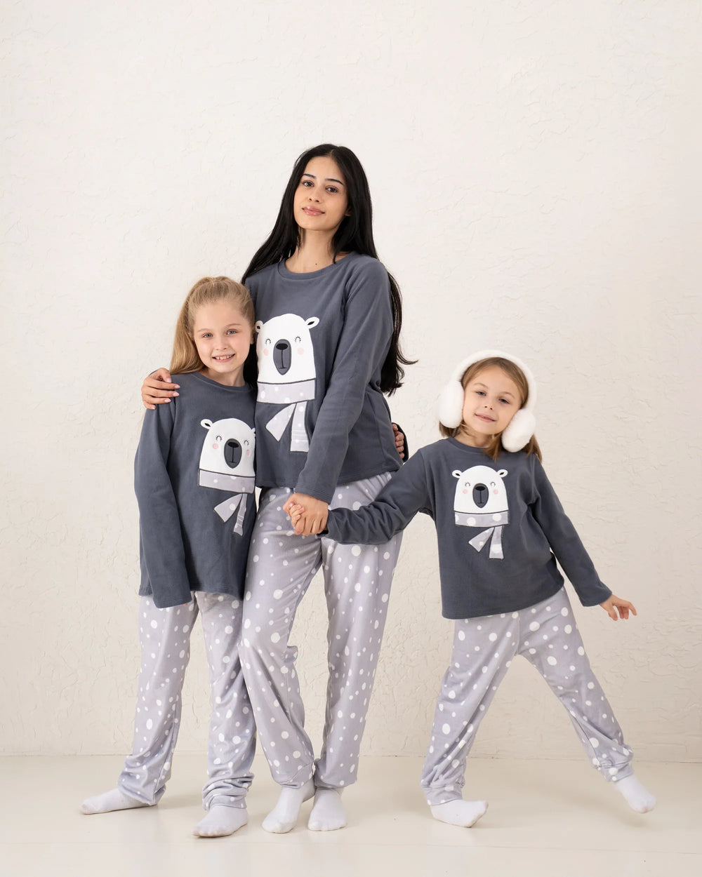 Polar Print Fleece Pajama Set - Venti