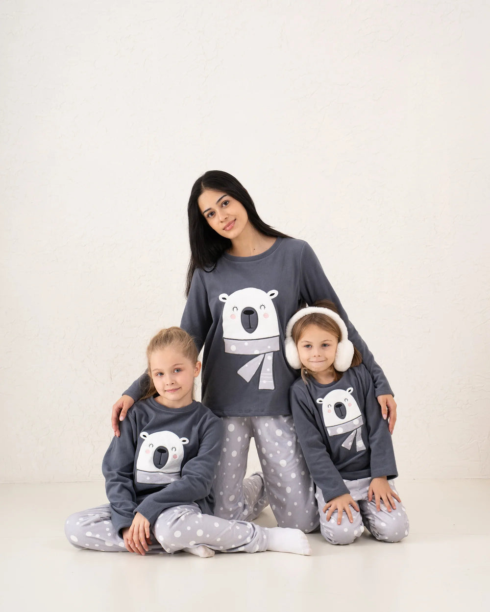 Polar Print Fleece Pajama Set - Venti
