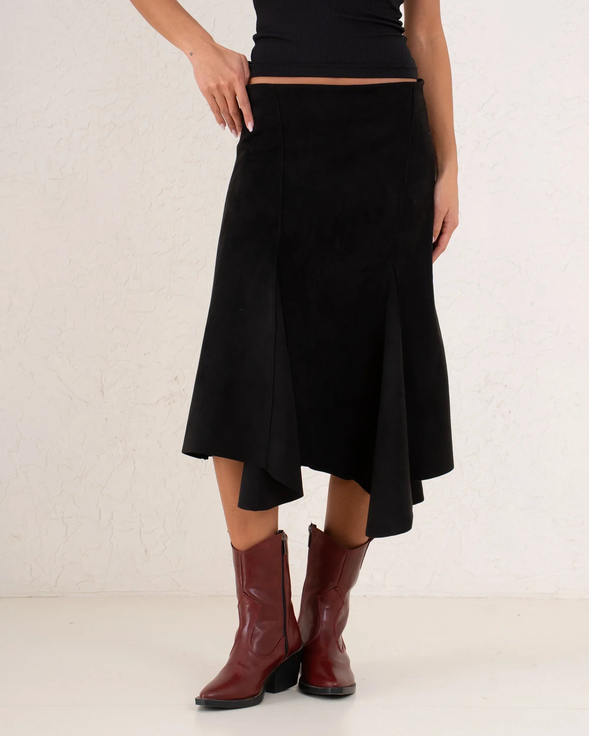 Women side high low skirt - Venti