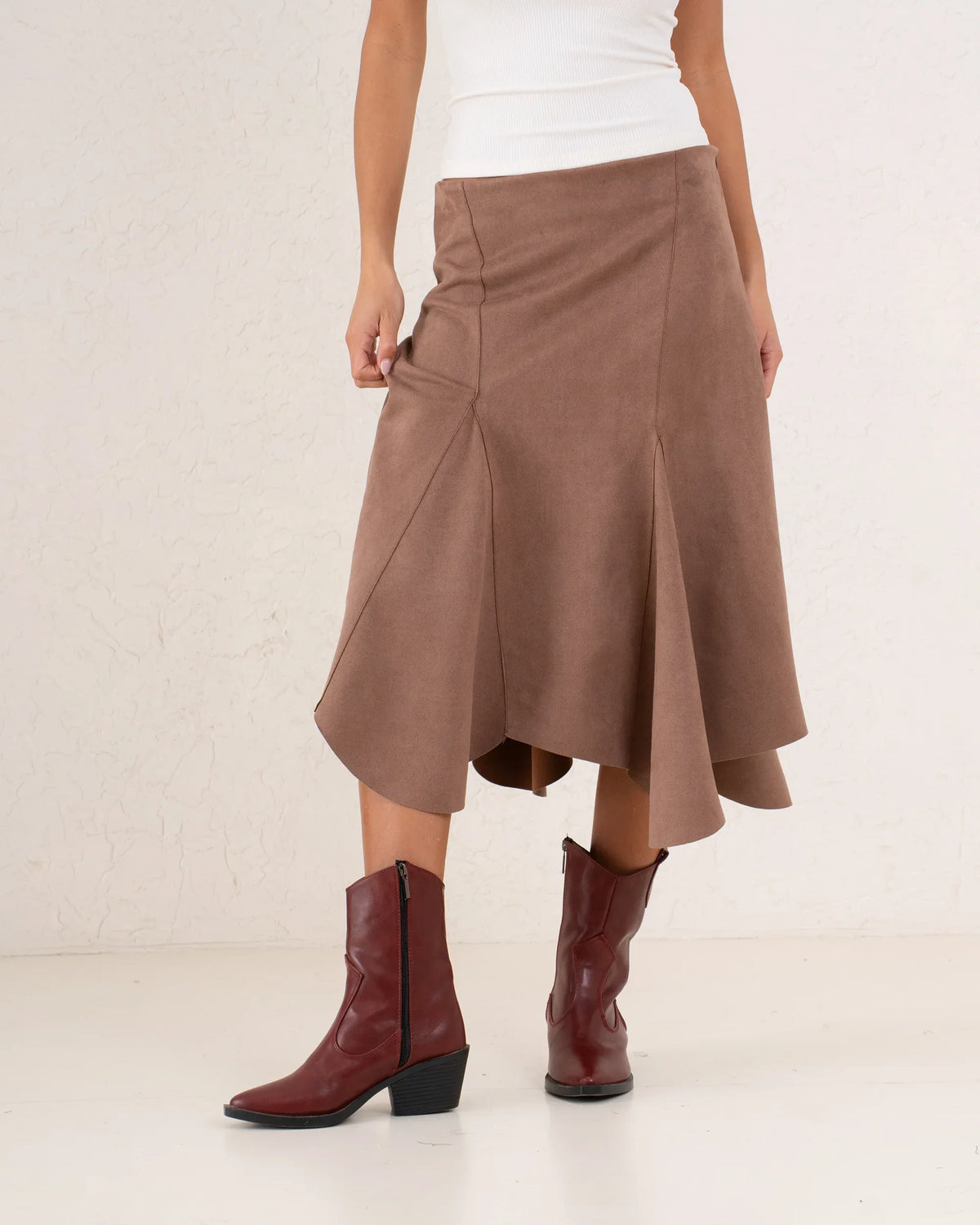 Women side high low skirt - Venti
