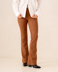 Women suede studded pants - Venti