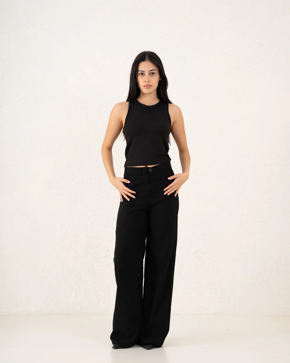 Staple Suede Wide Leg Pants - Venti