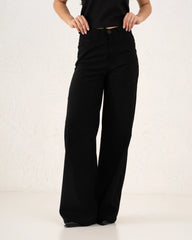 Staple Suede Wide Leg Pants - Venti
