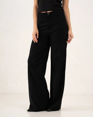 Staple Suede Wide Leg Pants - Venti