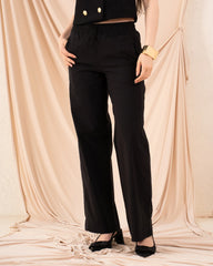 Women Tie Relaxed Pants - Venti