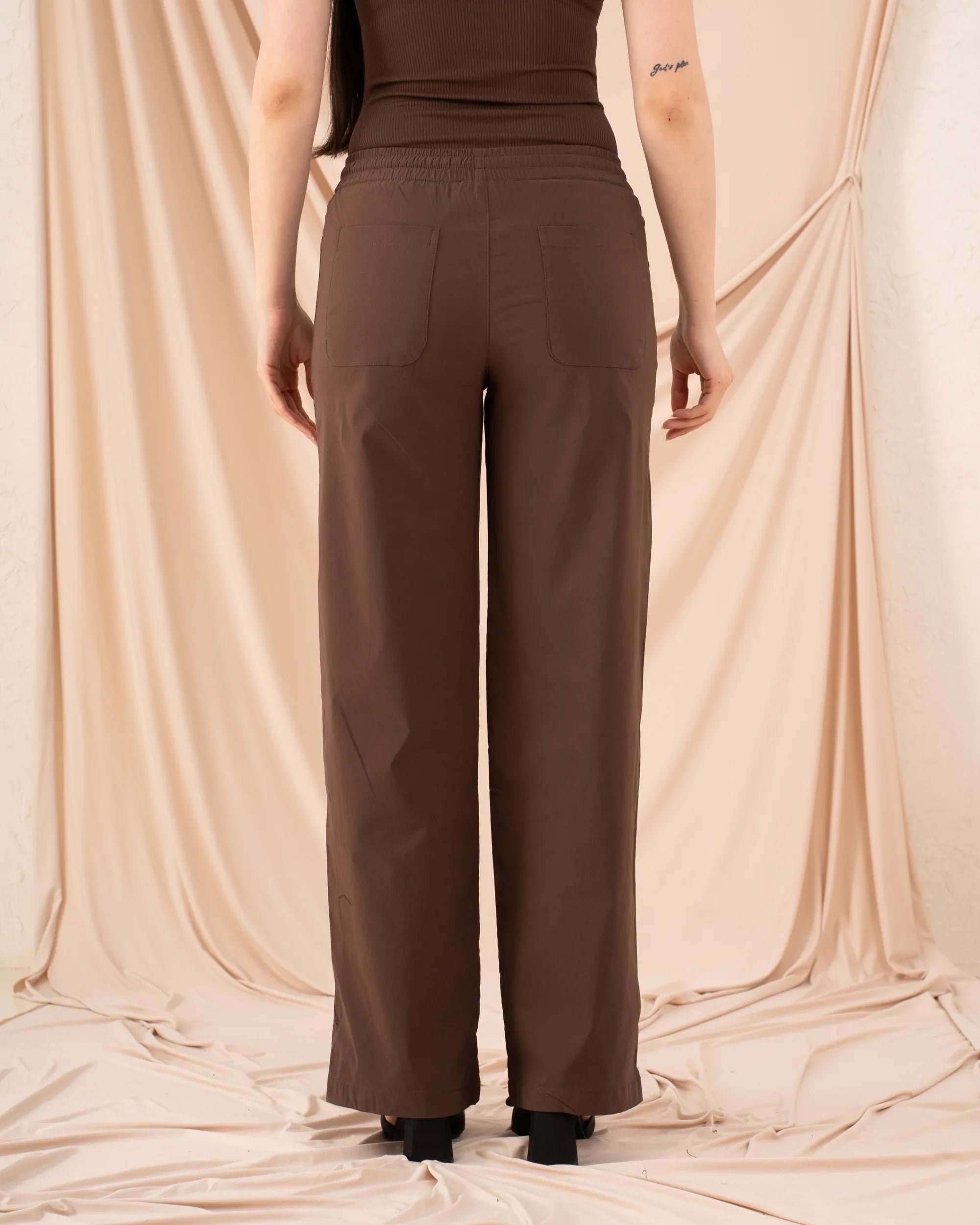 Women Tie Relaxed Pants - Venti