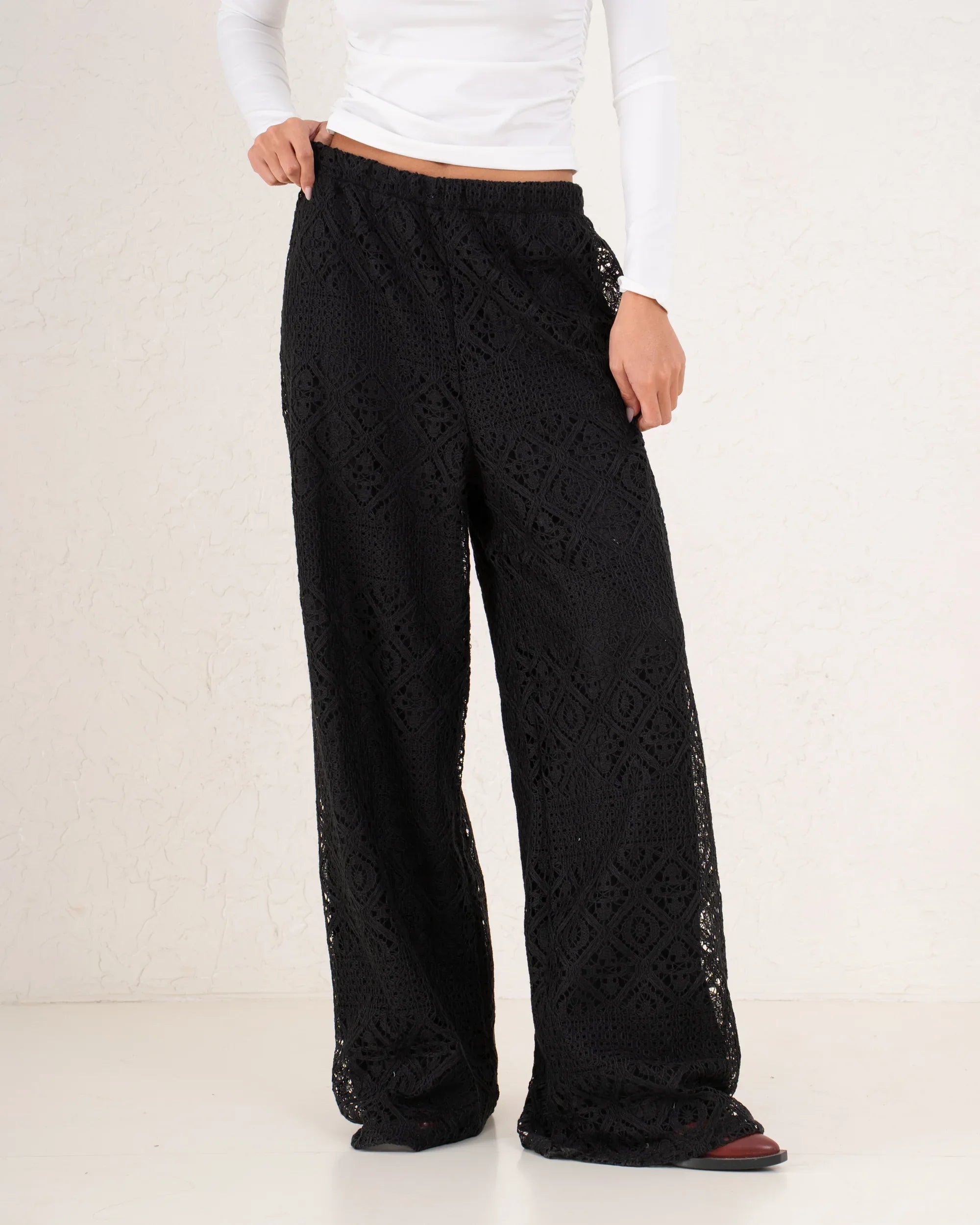 Soft Vow Lace pants - Venti