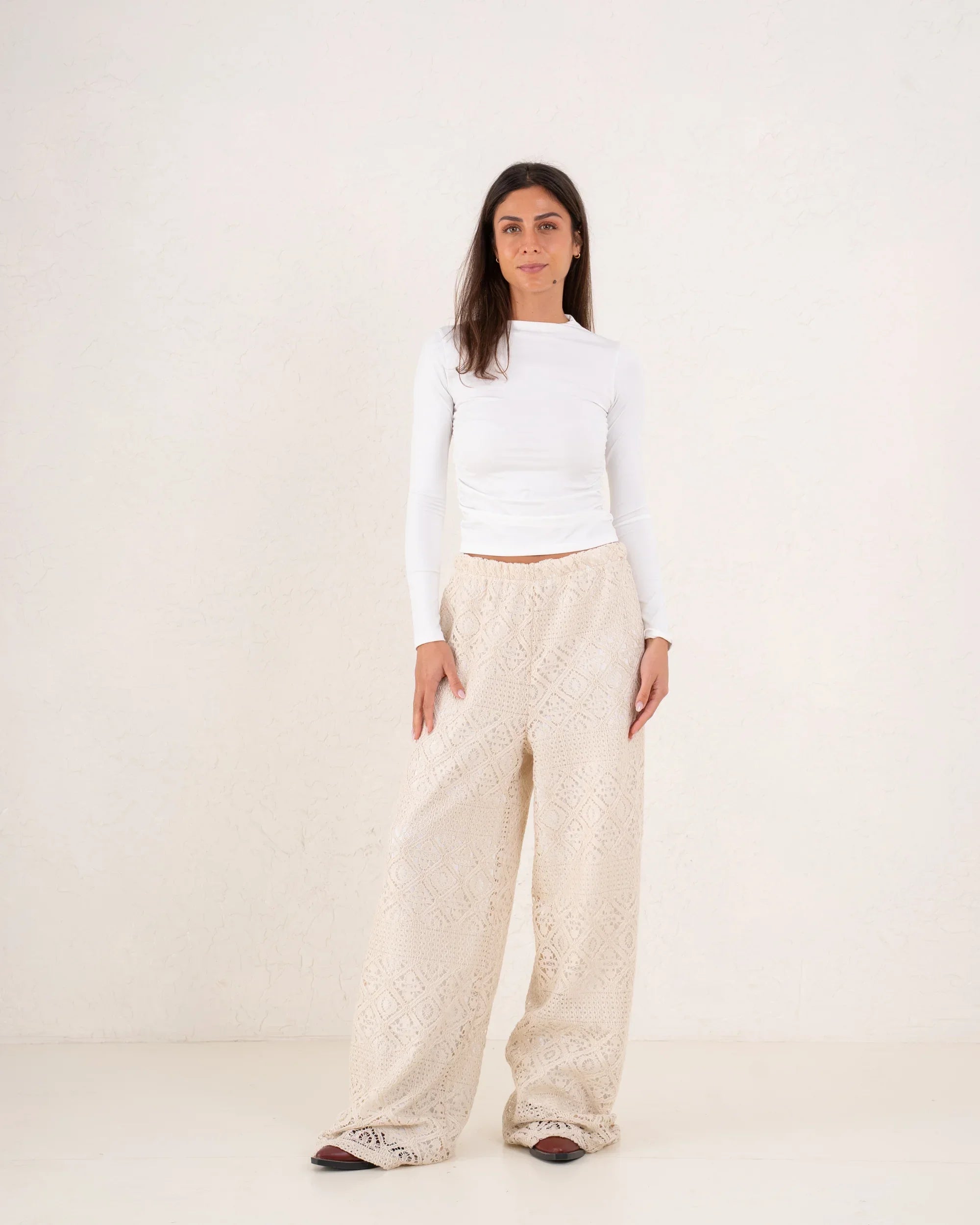 Soft Vow Lace pants - Venti