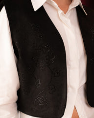 Suede Sparkling Festive Vest - Venti