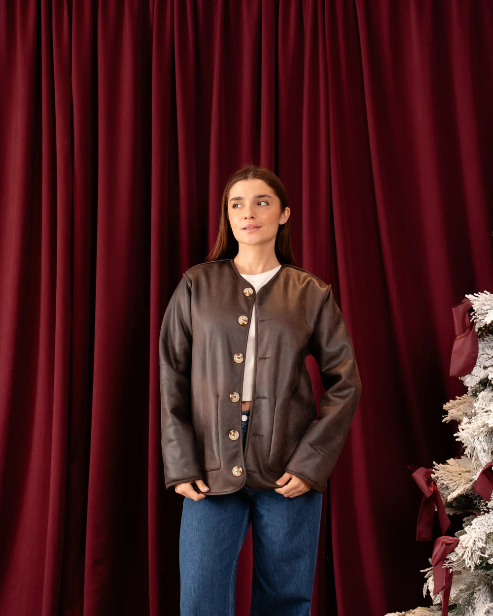 Reversible Double-Faced Leather Jacket - Venti