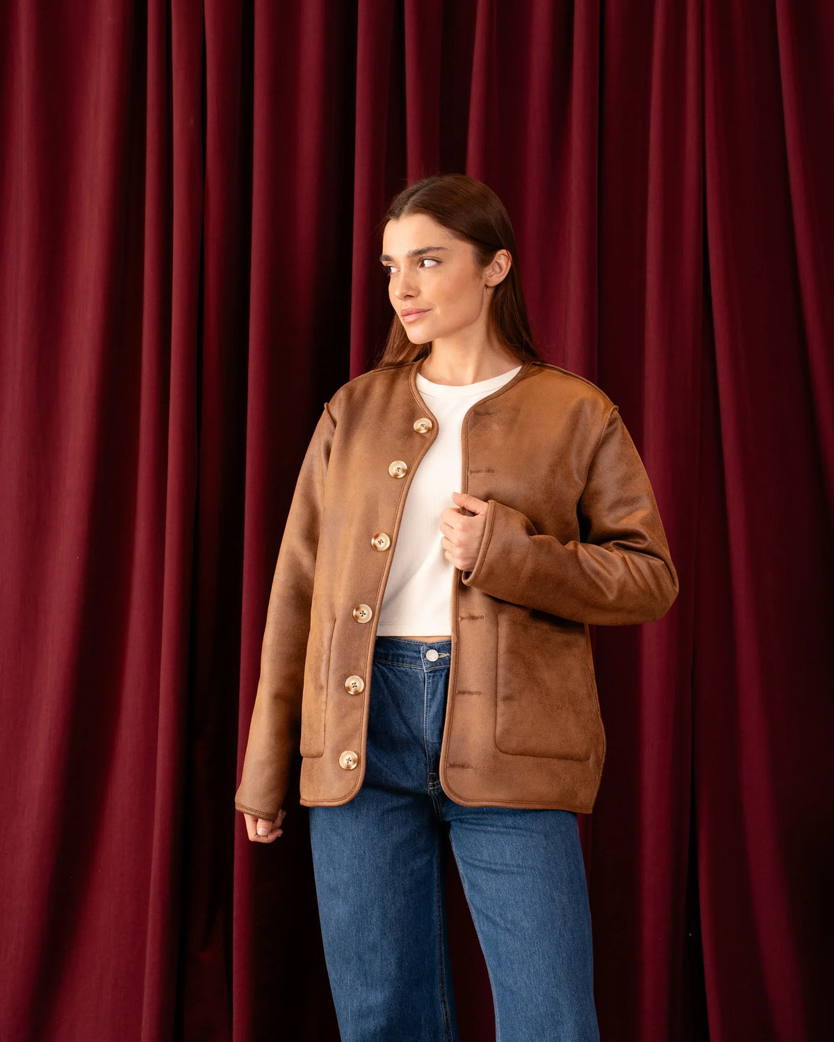 Reversible Double-Faced Leather Jacket - Venti