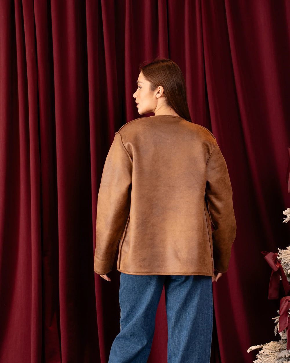 Reversible Double-Faced Leather Jacket - Venti