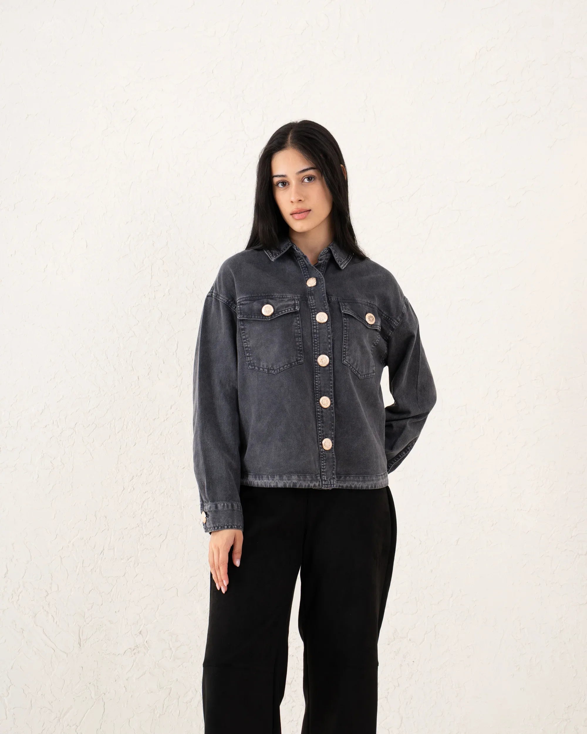 Women twill overshirt - Venti