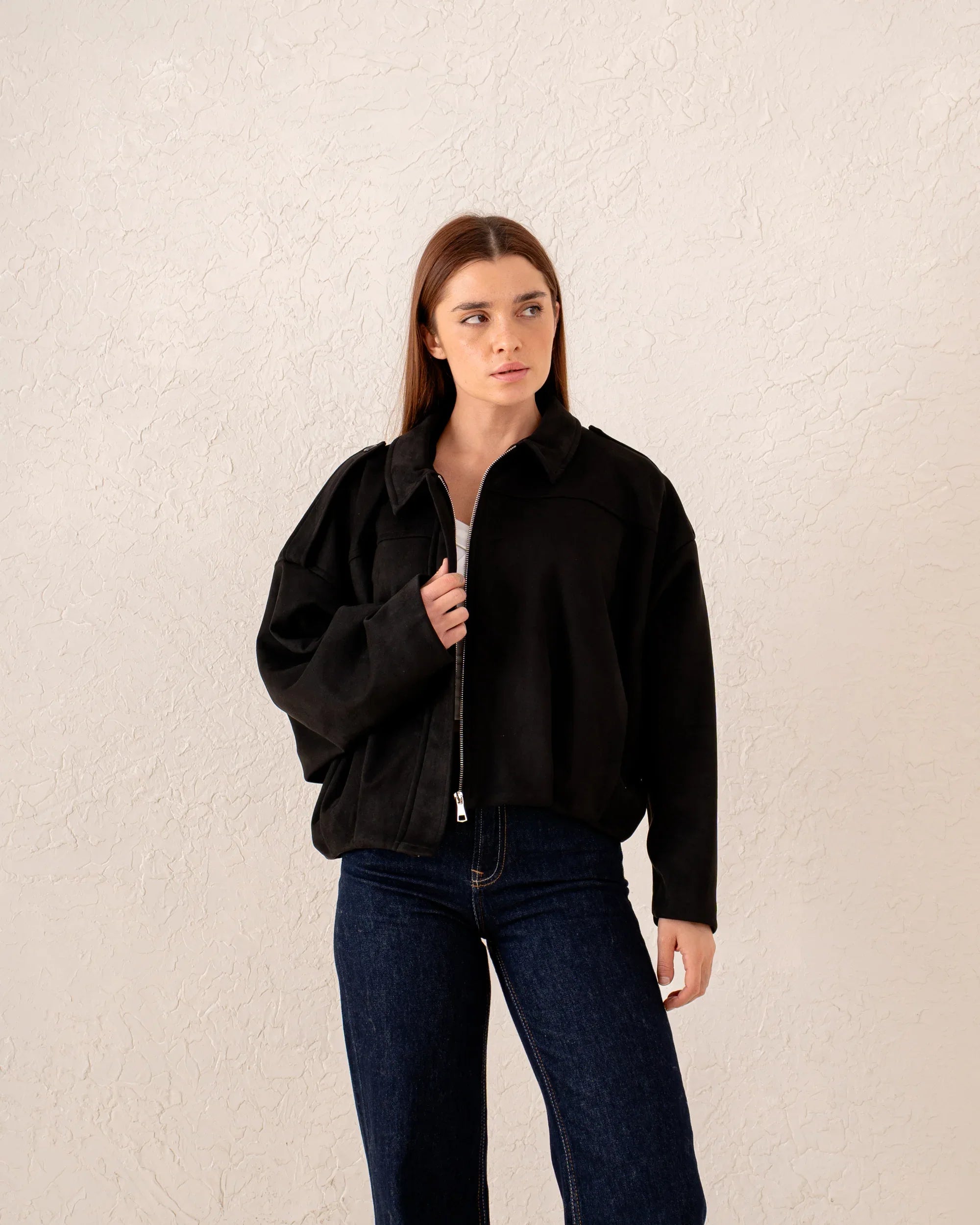 Women Suede jacket - Venti