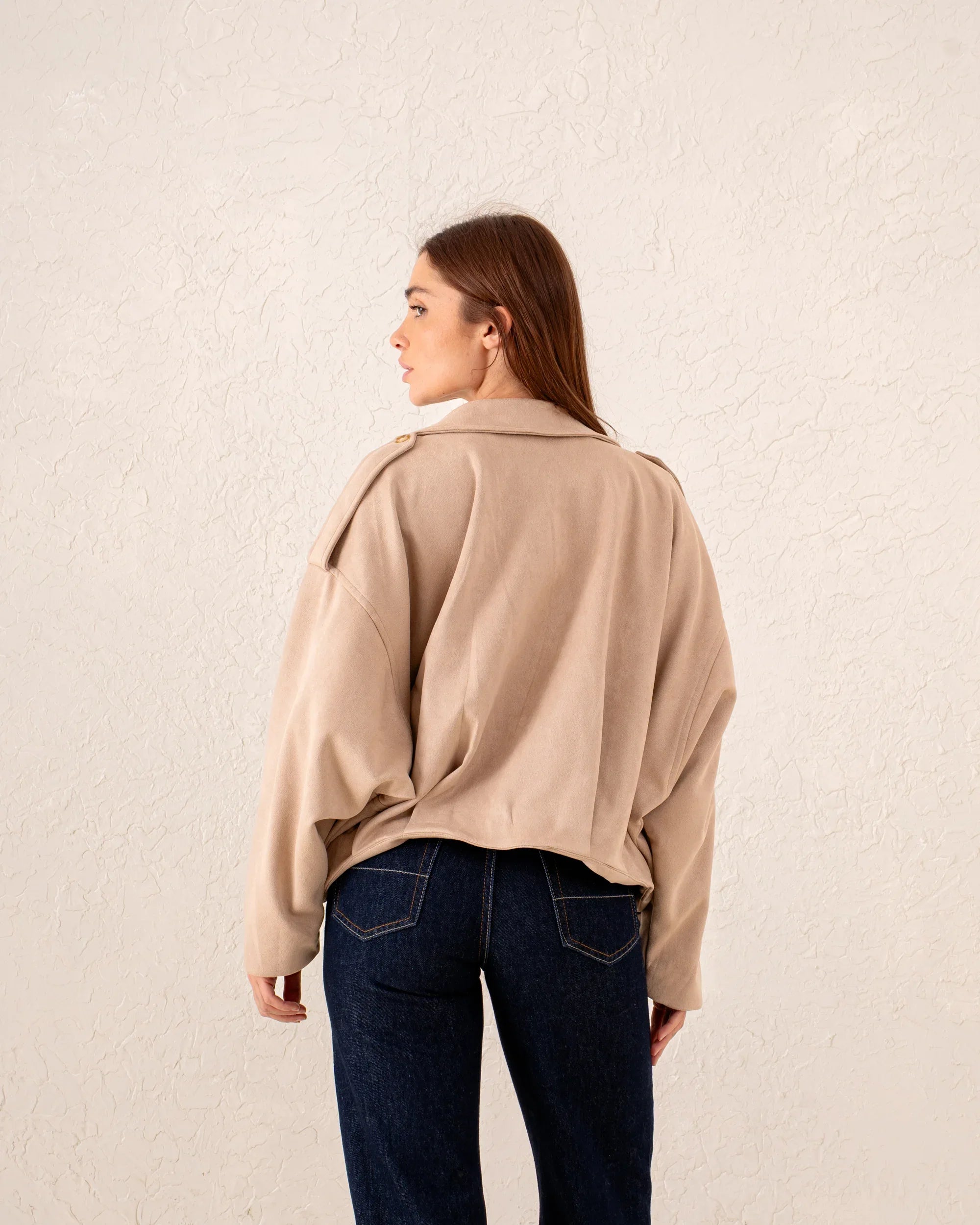 Women Suede jacket - Venti