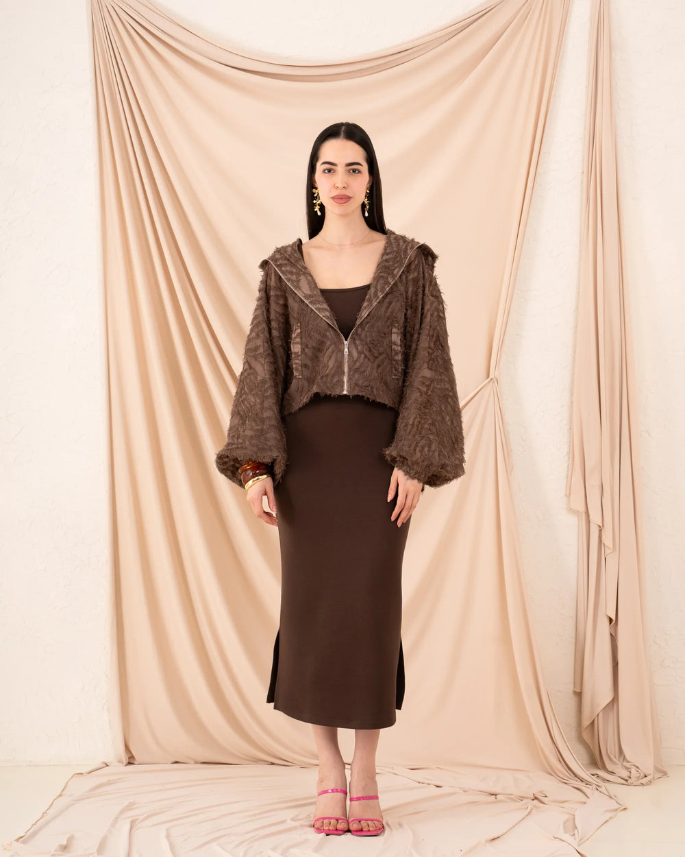 Women Hooded Light Jacket - Venti