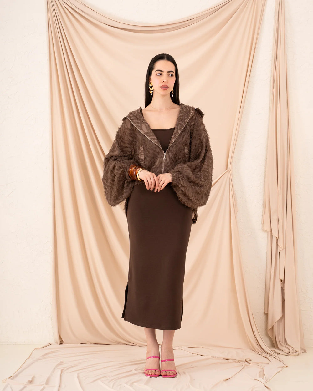 Women Hooded Light Jacket - Venti