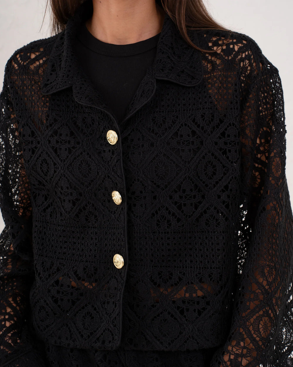 Soft Vow Lace shirt - Venti