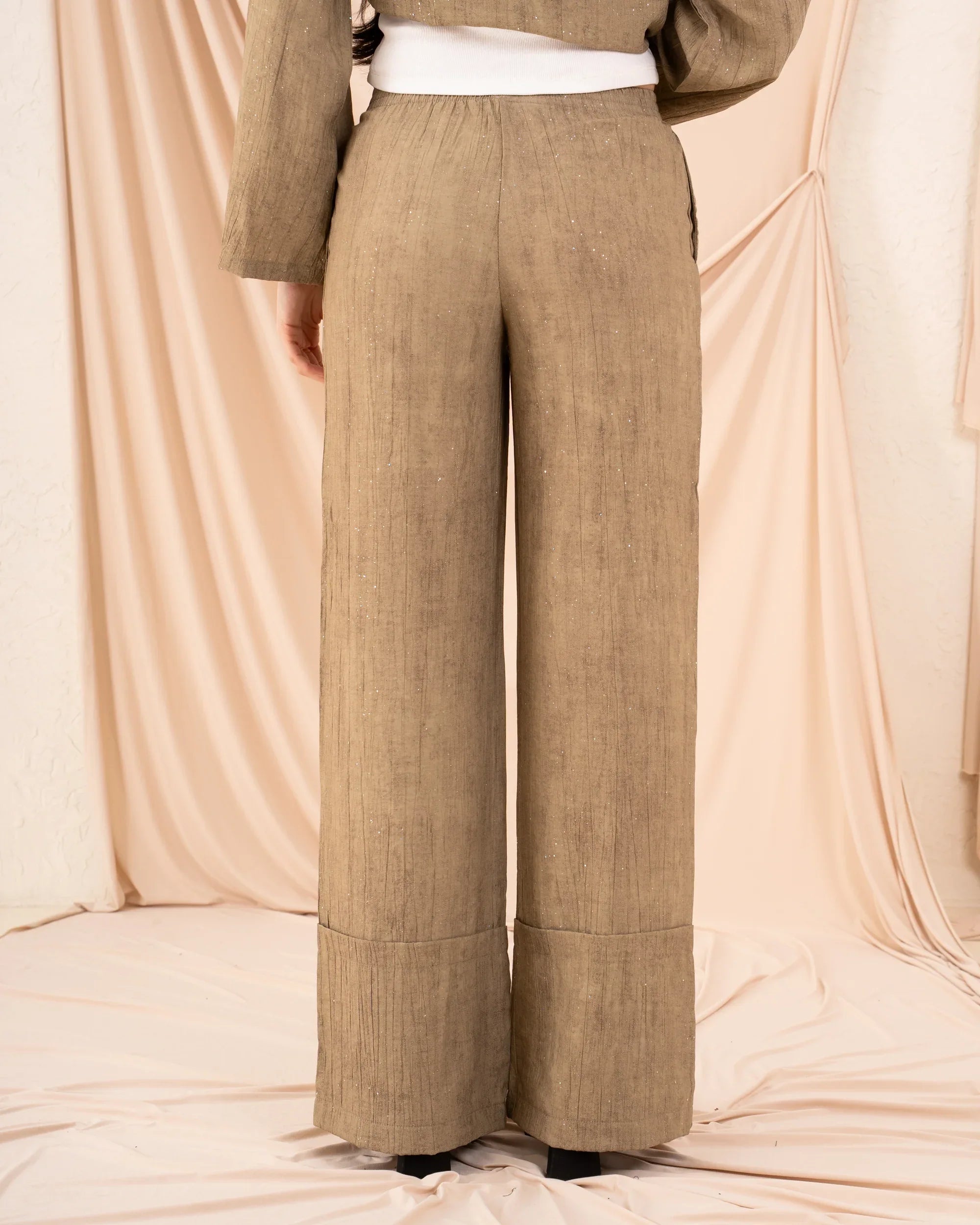 Women Glittered Pants - Venti