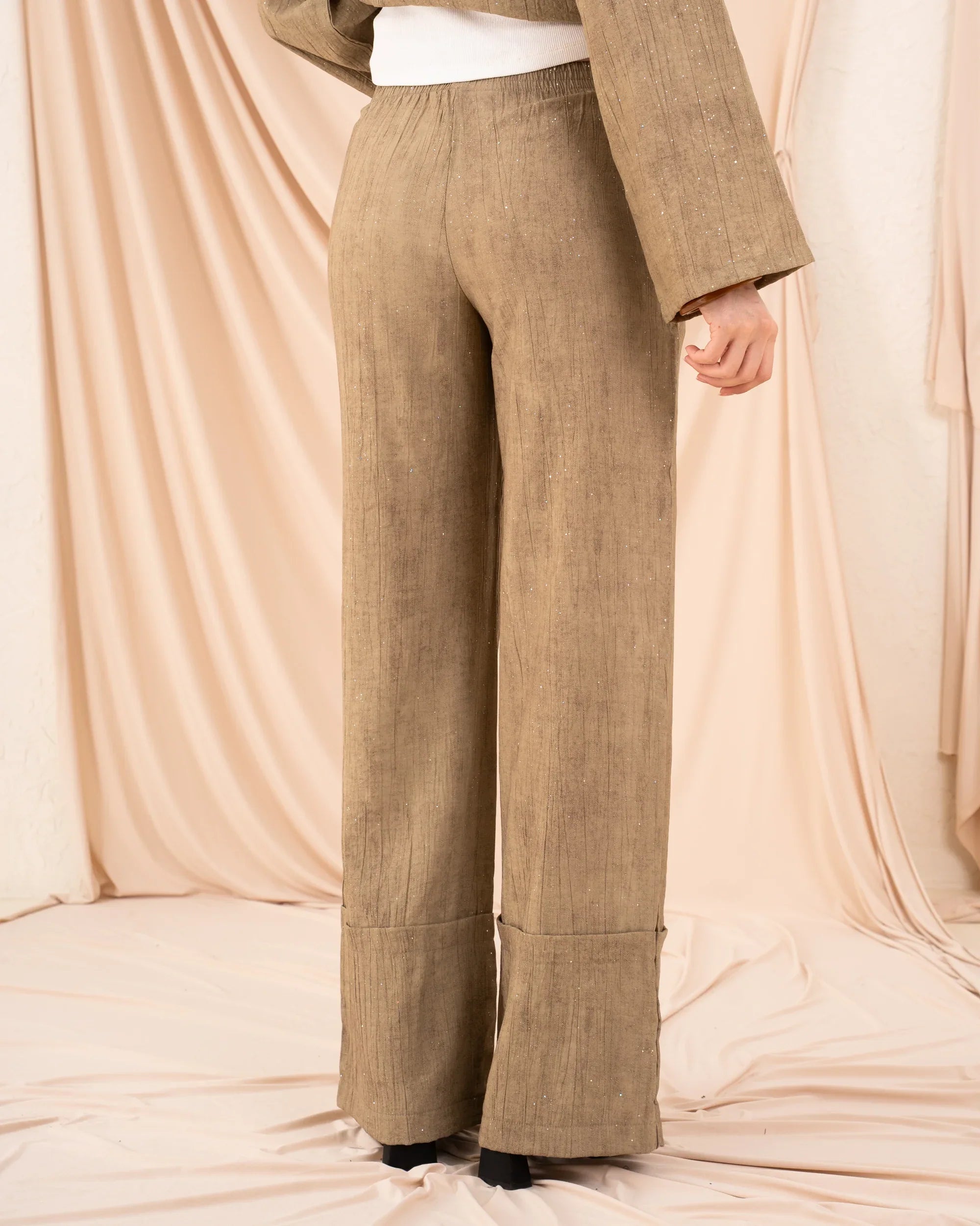 Women Glittered Pants - Venti