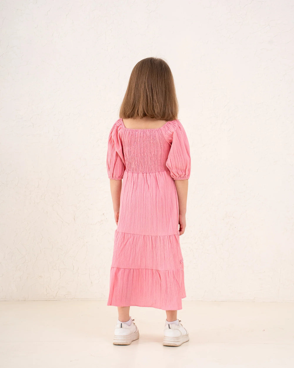 Girl maxi smocked dress - Venti