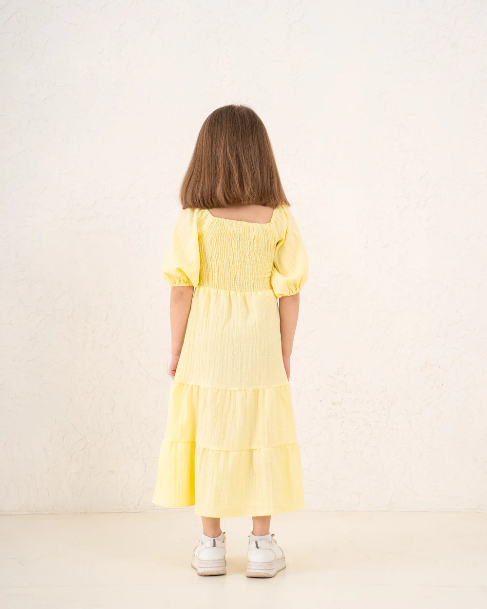 Girl maxi smocked dress - Venti