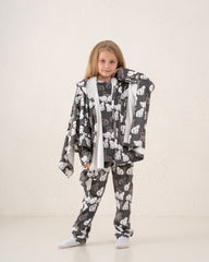 Girls pandas fleece pajama