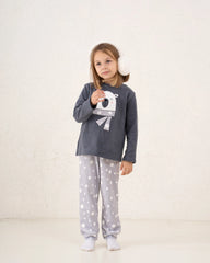 Polar Print Fleece Pajama Set - Venti
