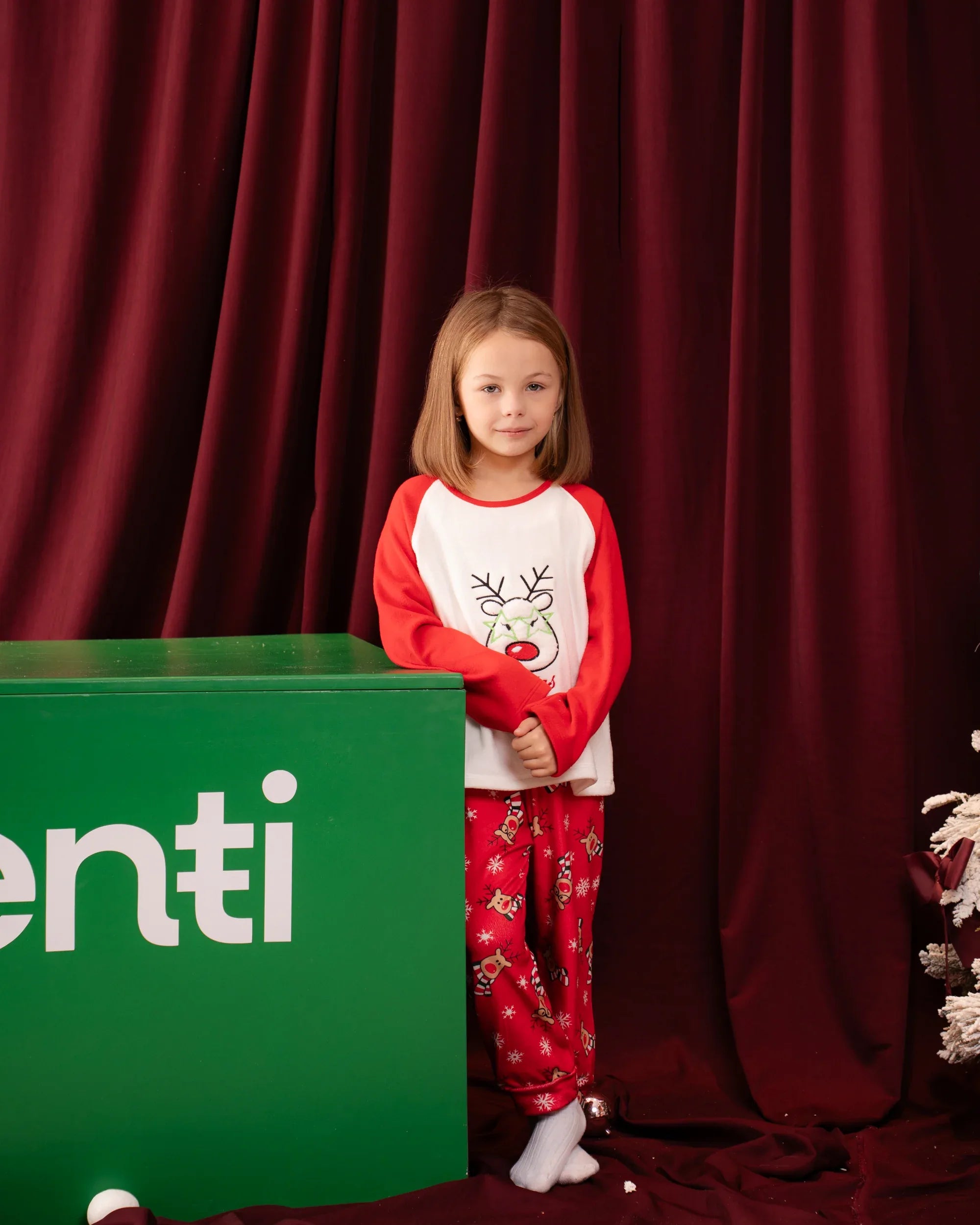 Reindeer Fleece Pajama - Venti