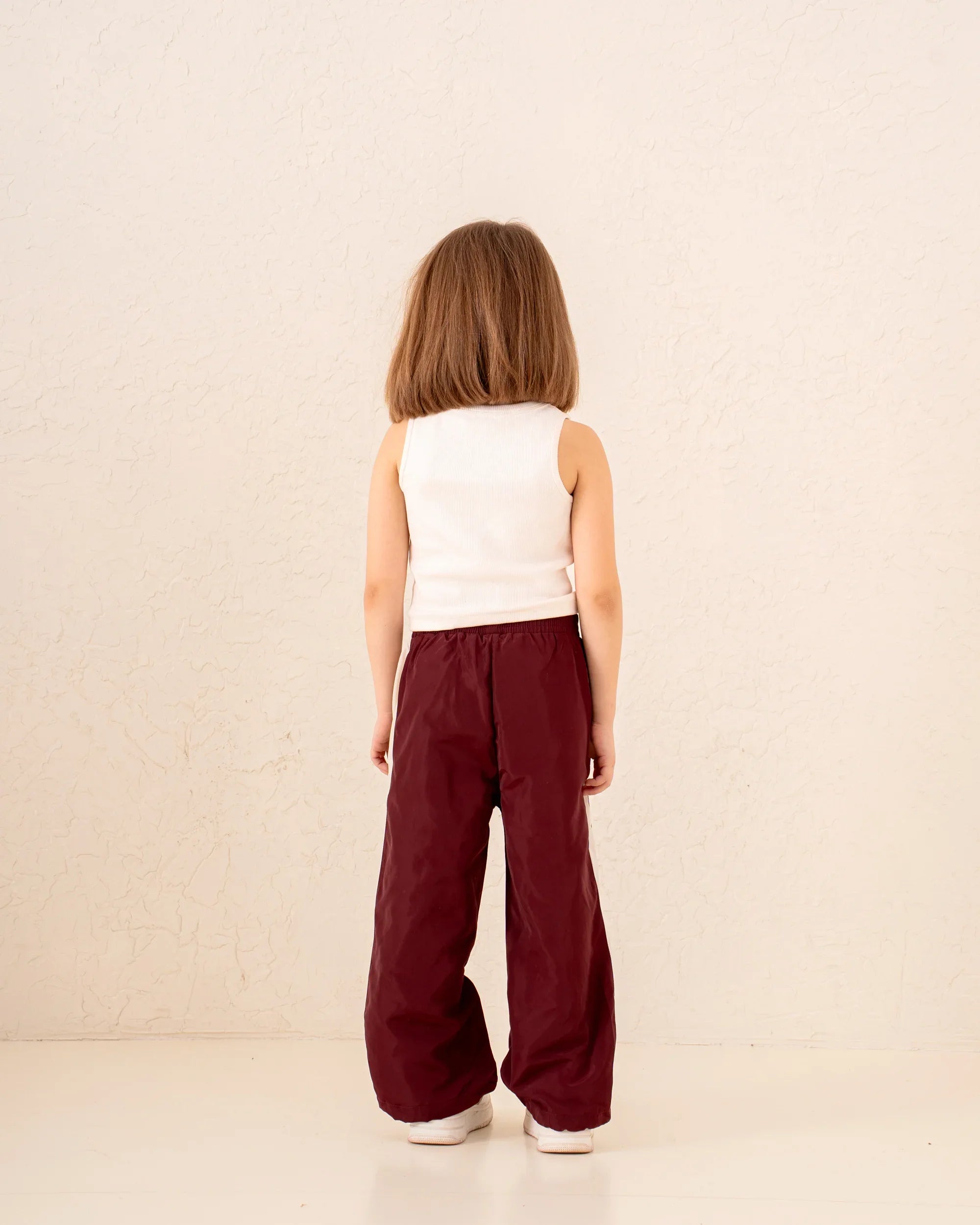 Girl nylon contrast pants - Venti