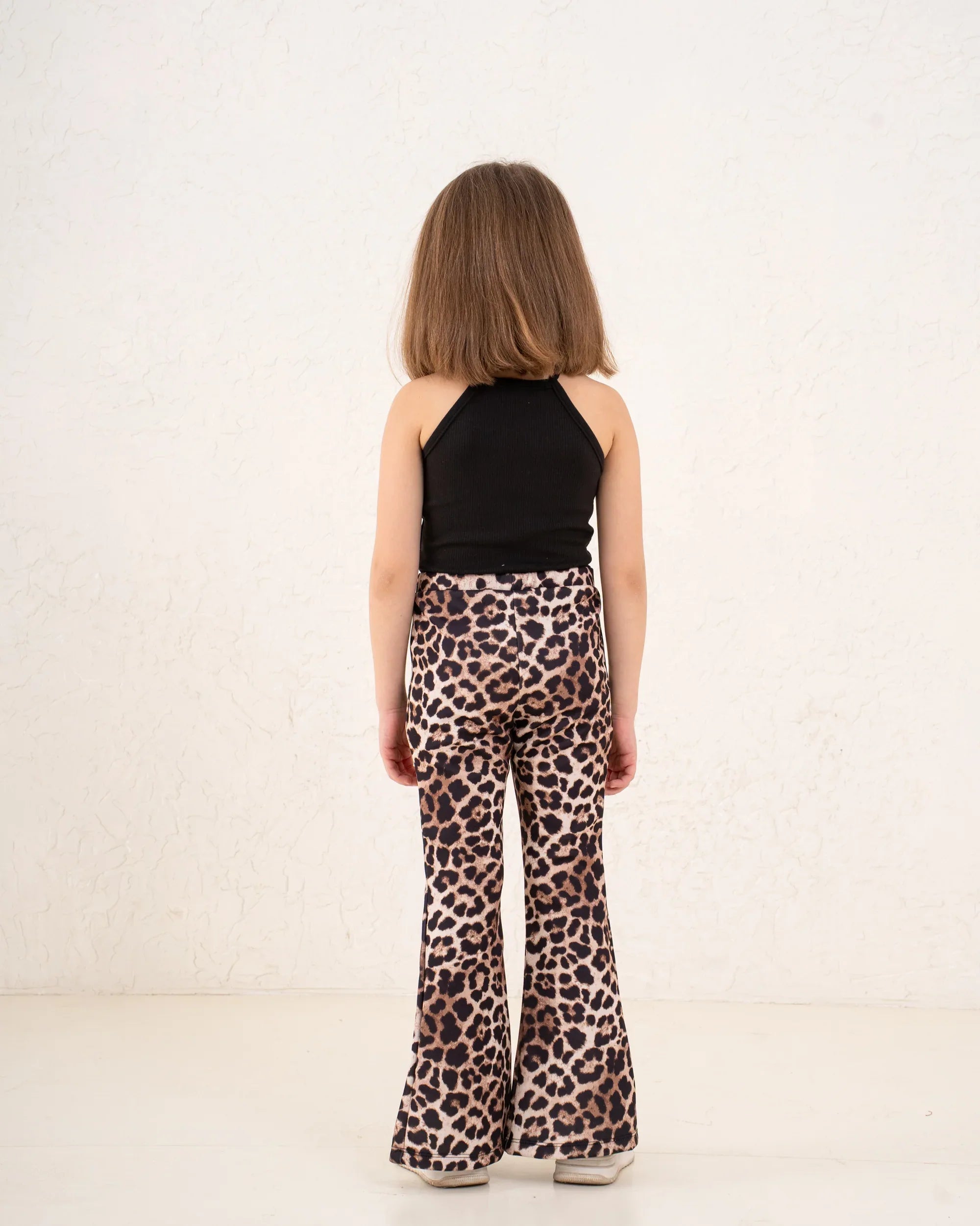 Girl leopard print flare pants - Venti