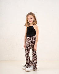 Girl leopard print flare pants - Venti