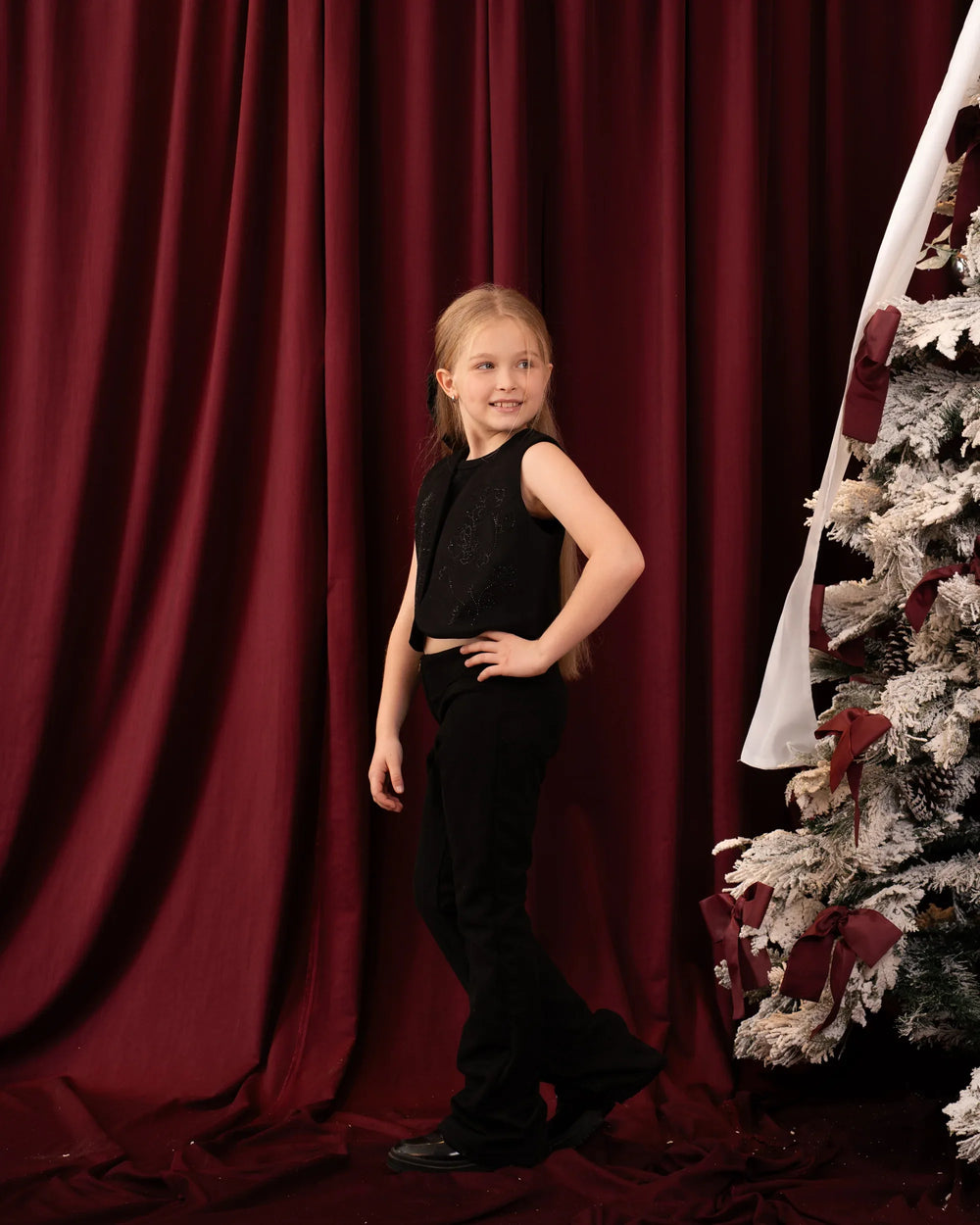 Sparkling Suede Festive Vest - Venti