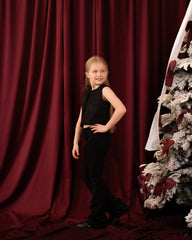 Sparkling Suede Festive Vest