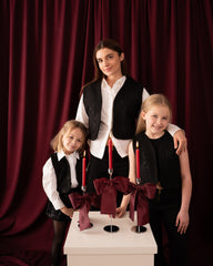 Sparkling Suede Festive Vest