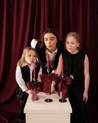 Sparkling Suede Festive Vest