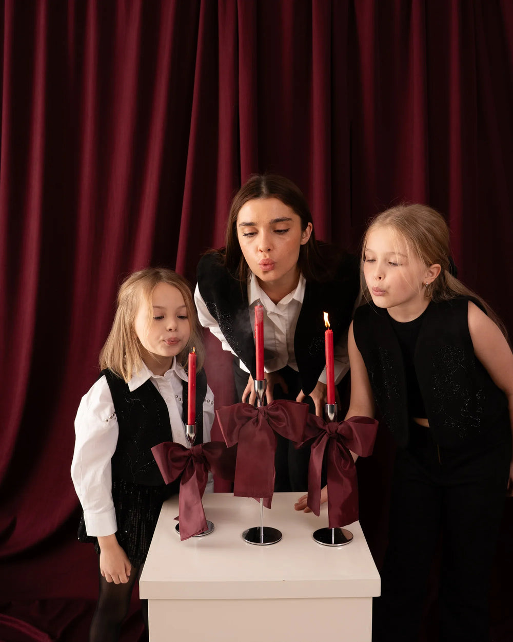 Sparkling Suede Festive Vest - Venti