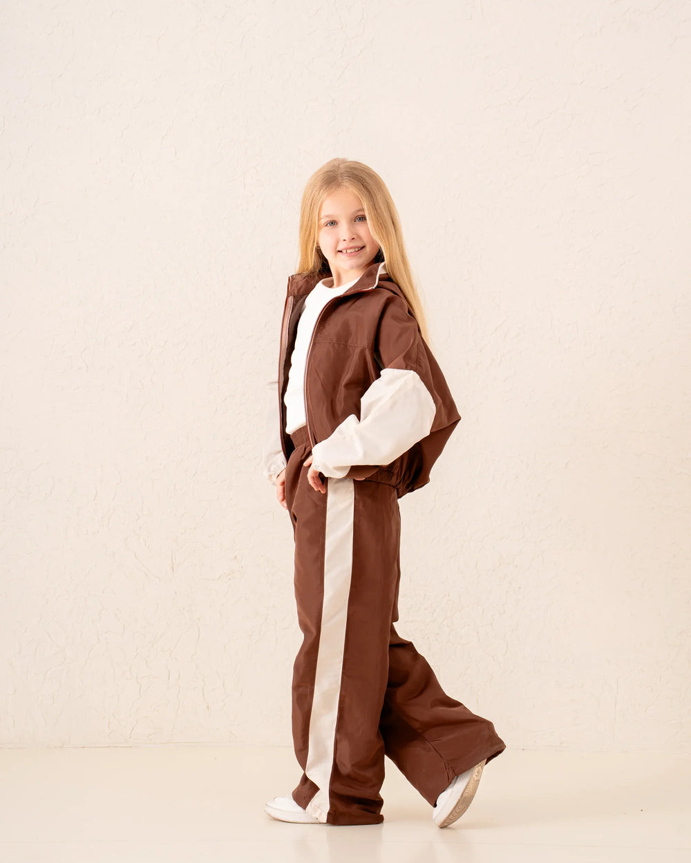 Girl reversible nylon jacket - Venti