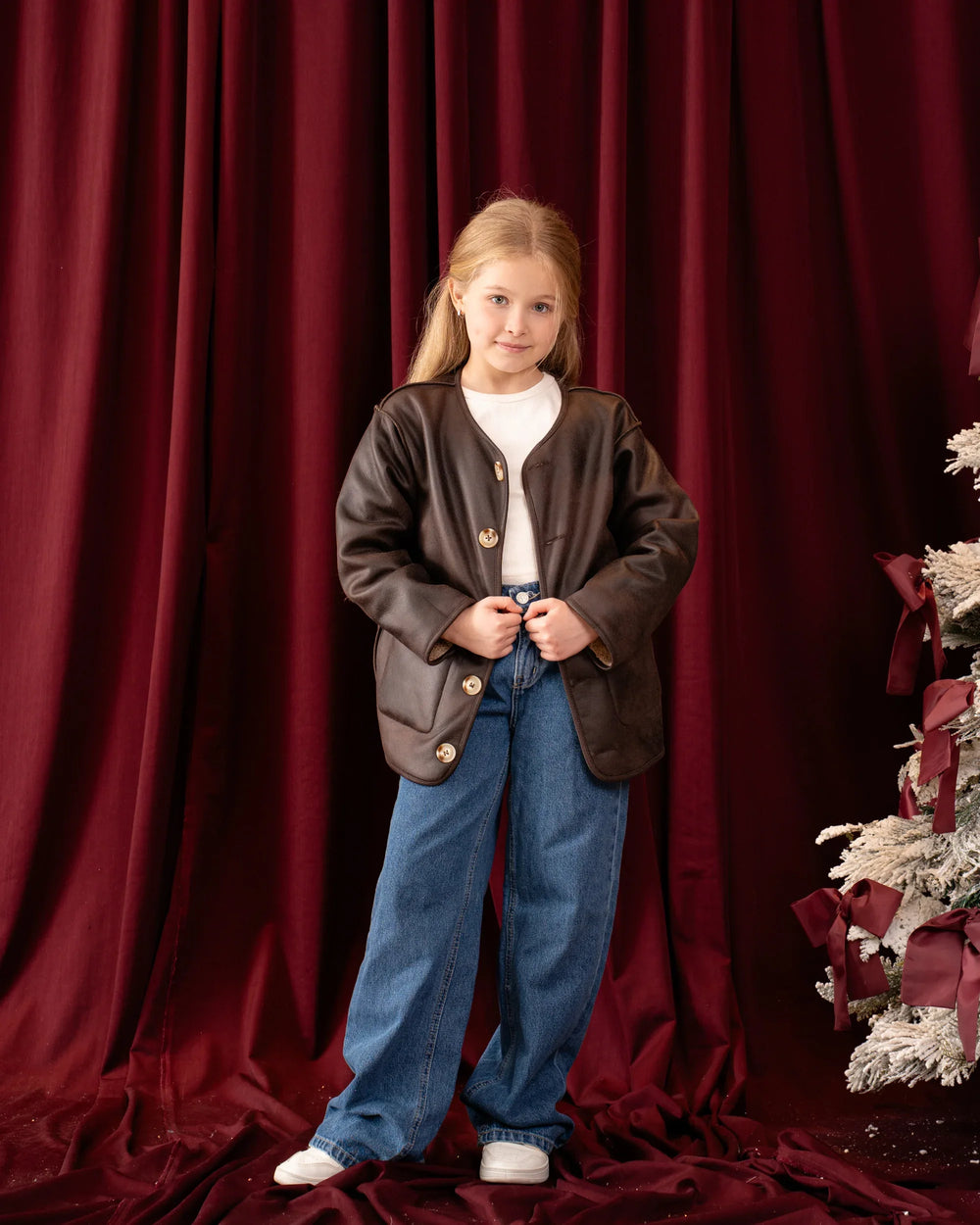 Double-Faced Reversible Leather Jacket - Venti