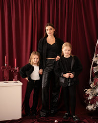 Double-Faced Reversible Leather Jacket - Venti