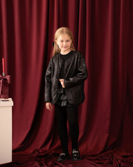 Double-Faced Reversible Leather Jacket - Venti