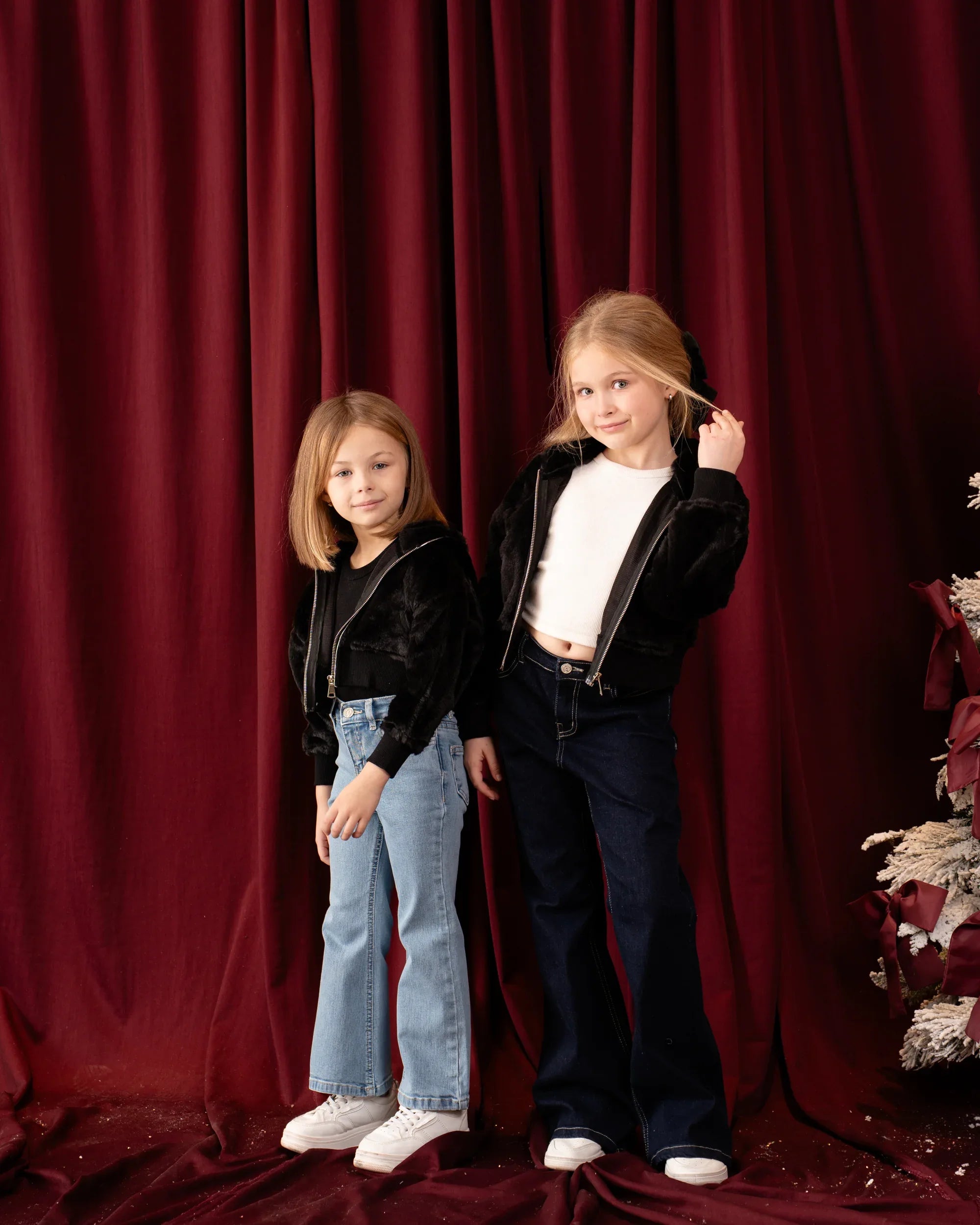 Faux Fur Bomber Jacket - Venti