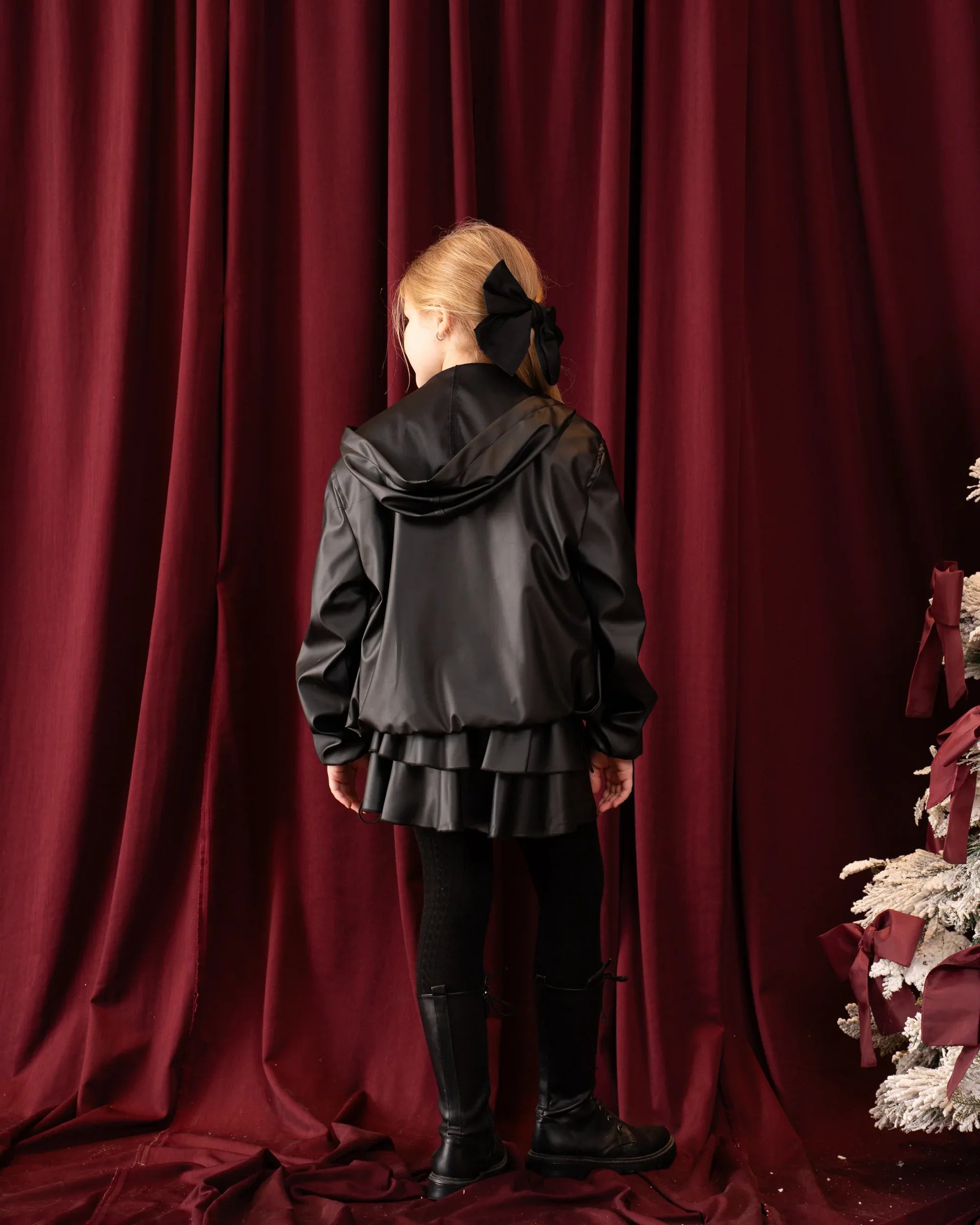 Essential Leather Bomber Jacket - Venti