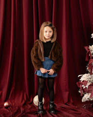 Soft Faux-Fur Zip-Up Jacket - Venti