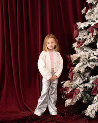 Textured Bow-Detail Jacket - Venti