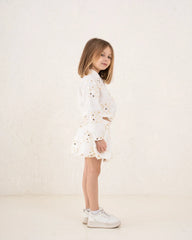 Girl sequin pattern zip up jacket - Venti