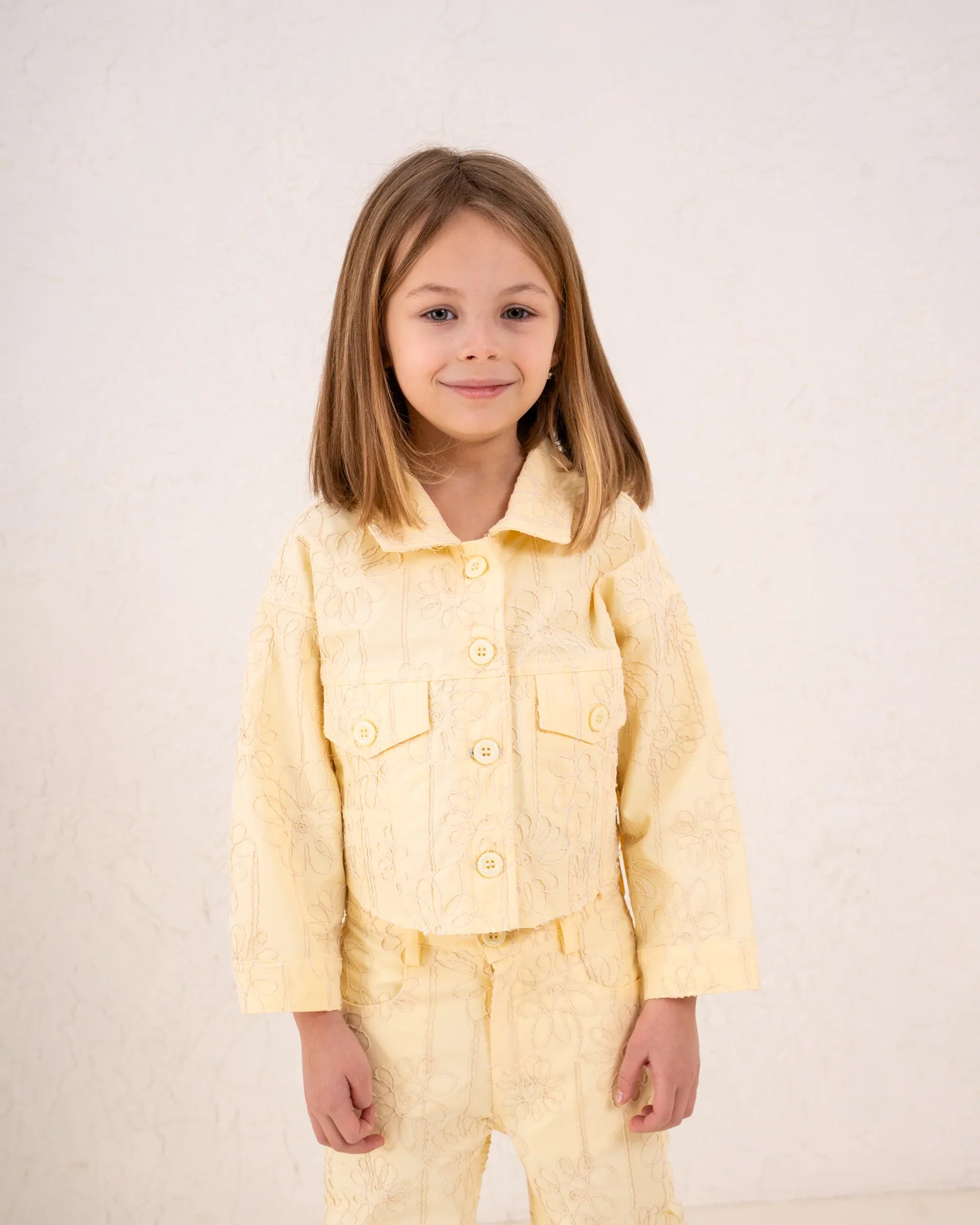 Girl embroidered jacket - Venti