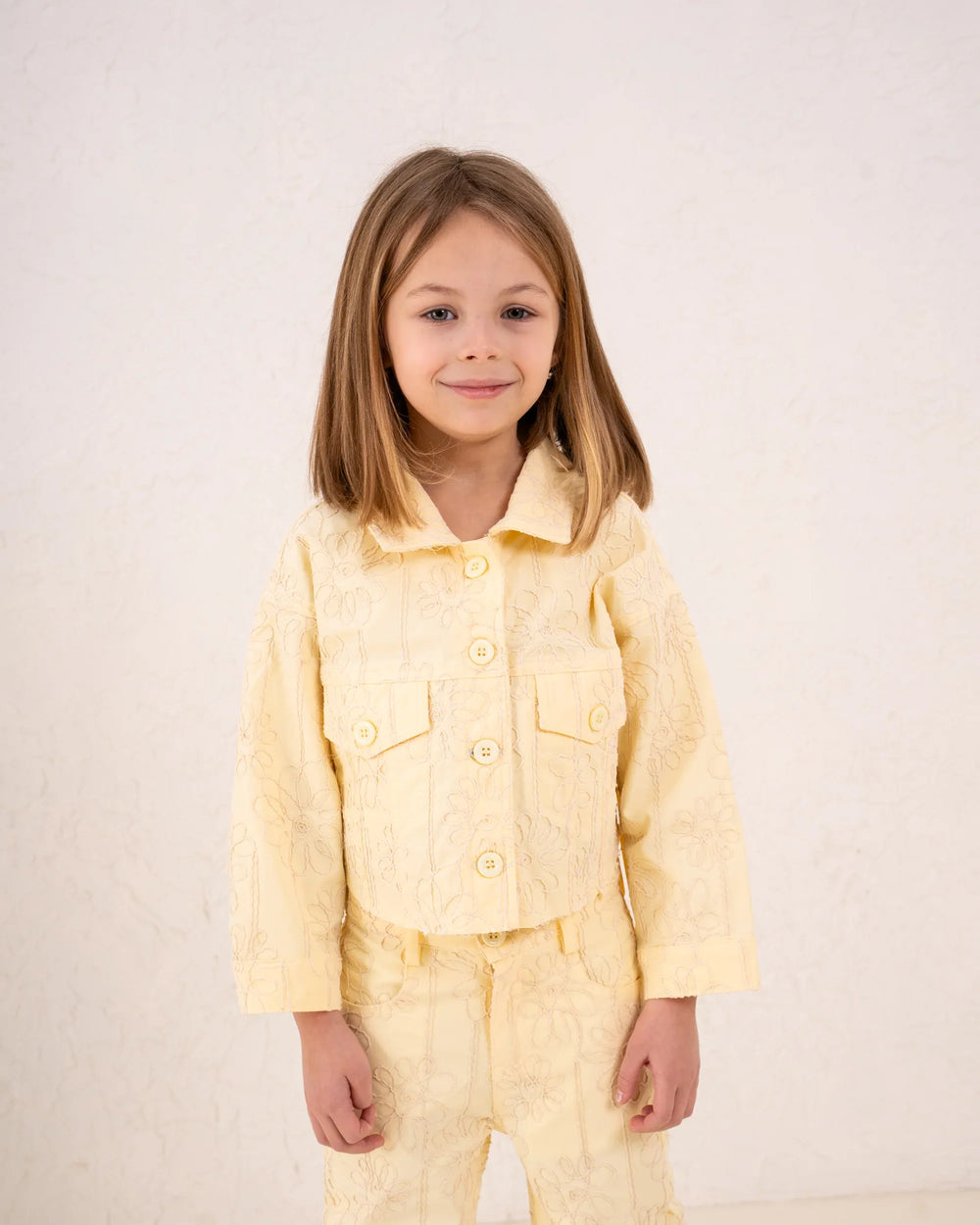 Girl embroidered jacket - Venti