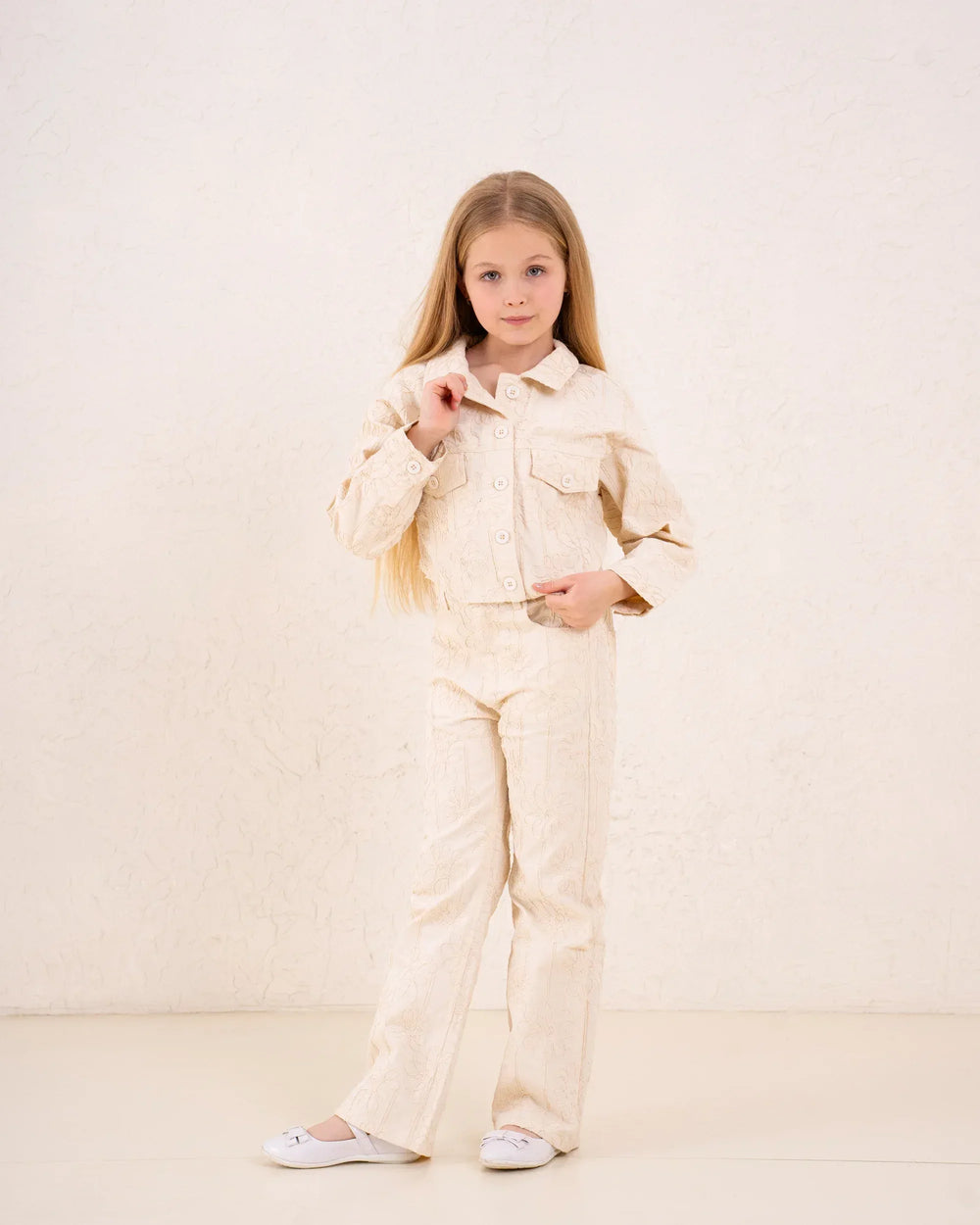 Girl embroidered jacket - Venti