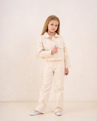 Girl embroidered jacket - Venti